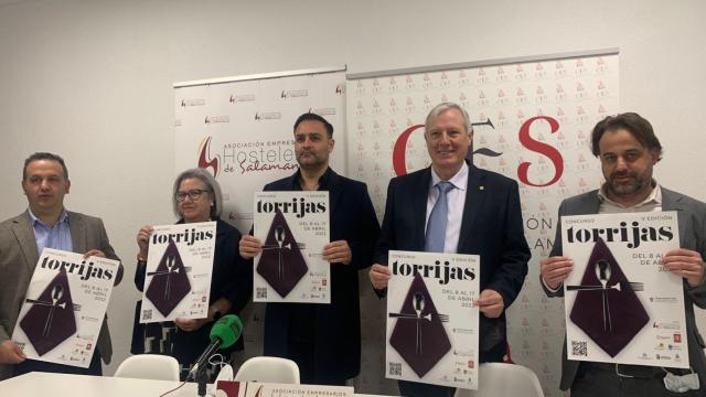 Presentación del V concurso de Torrijas de Salamanca