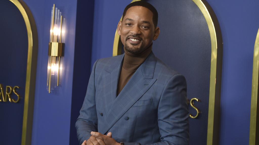 Will Smith en la fiesta de nominados a los Premios Oscar.