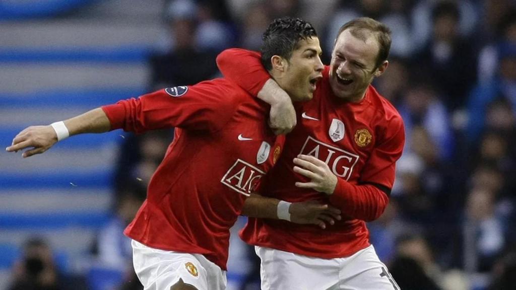 Cristiano Ronaldo y Rooney