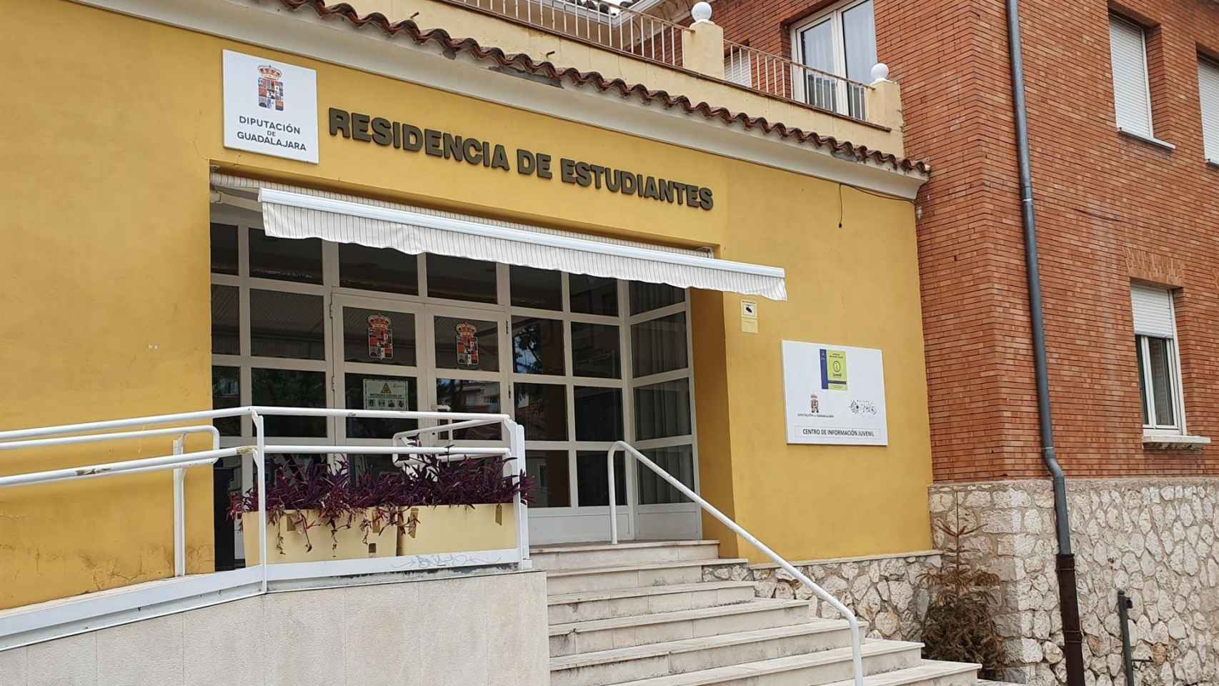 Residencia de Estudiantes de la Diputación de Guadalajara. Foto: Diputación de Guadalajara.
