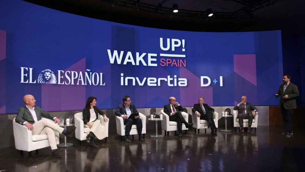 Imagen de la mesa redonda 'Educación y empleabilidad', en la  cuarta jornada del 'Wake Up, Spain!'.