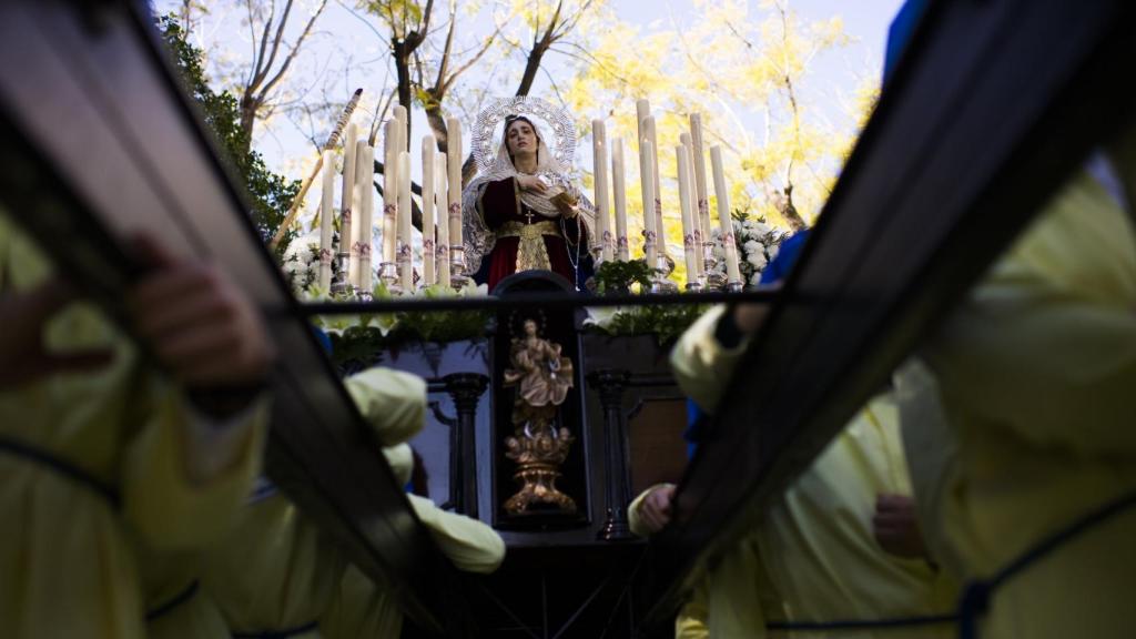 Una imagen de la Virgen del Buen Camino.