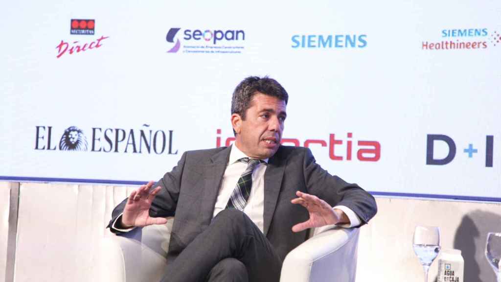 El presidente de la Diputación de Alicante, Carlos Mazón (PP).