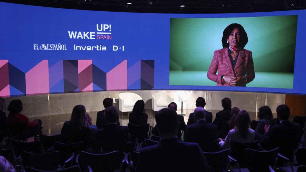 La presidenta del Banco Santander, Ana Botín, interviene en Wake Up, Spain!.