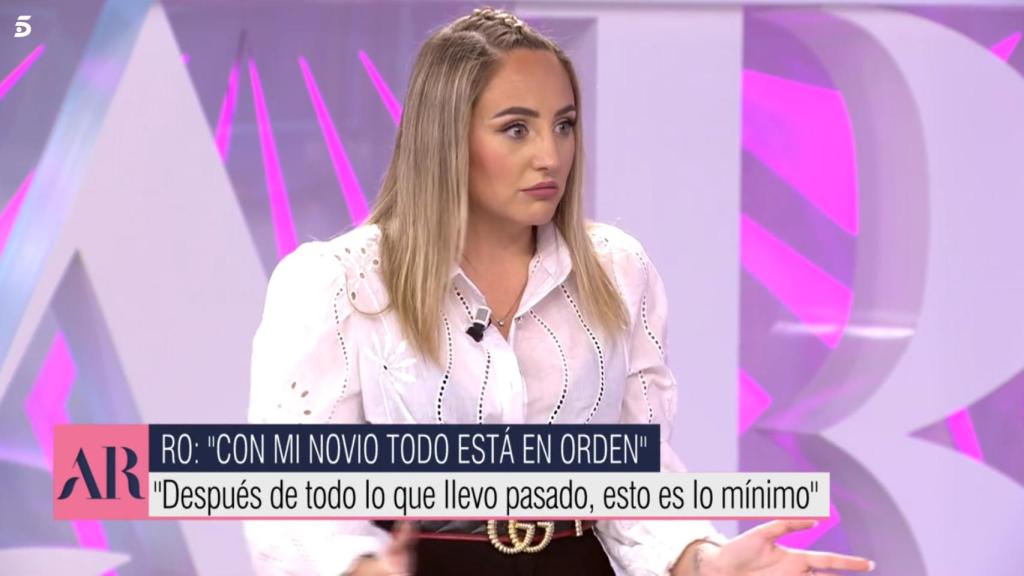 Rocío Flores ha vuelto a 'El programa de Ana Rosa' tras someterse a una lipoescultura.