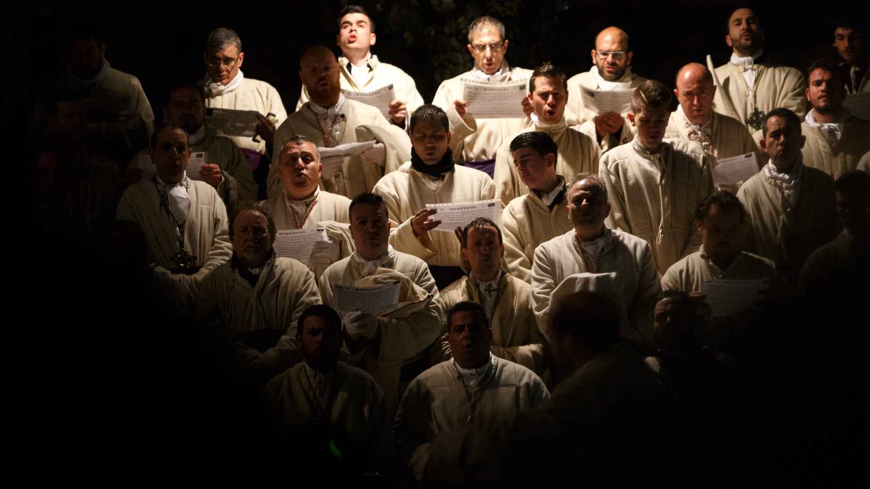 Canto del Miserere en la procesión del Jesús Yacente en Zamora | JL. Leal - ICAL