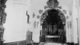 Iglesia de Santo Domingo y del Cristo de Cabrilla, antes de 1931.