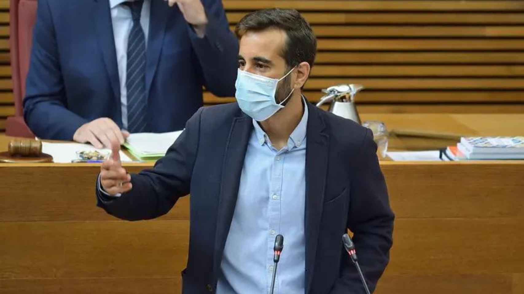 El portavoz socialista de Hacienda del grupo parlamentario en Les Corts Valencianes, Jose Muñoz.