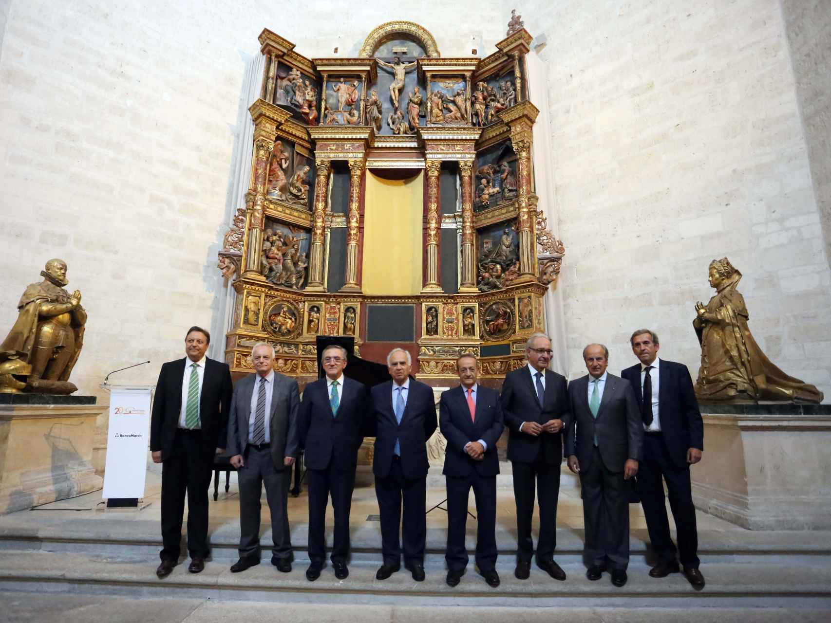 Acto de celebración del 20 aniversario de Empresa Familiar Castilla y León, en Valladolid, en septiembre de 2017. / ICAL