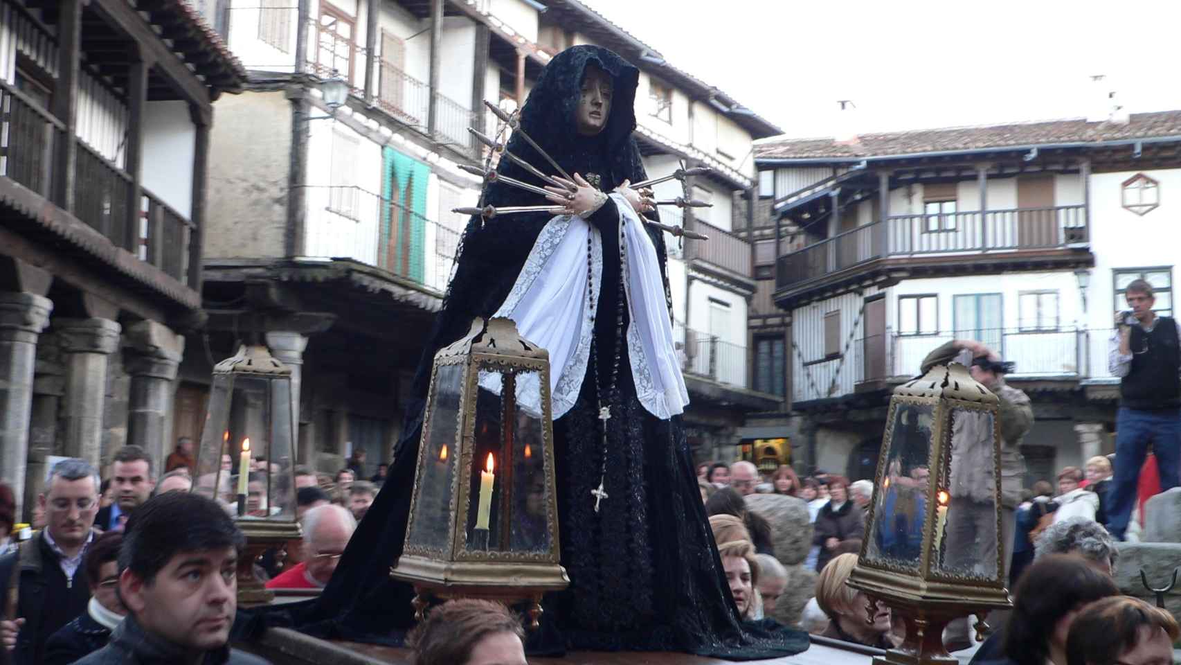 La Virgen de la Soledad en La Alberca