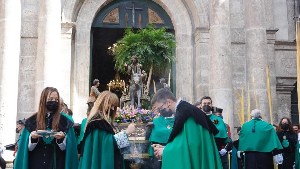 La Borriquilla regresa a Valladolid por el Domingo de Ramos