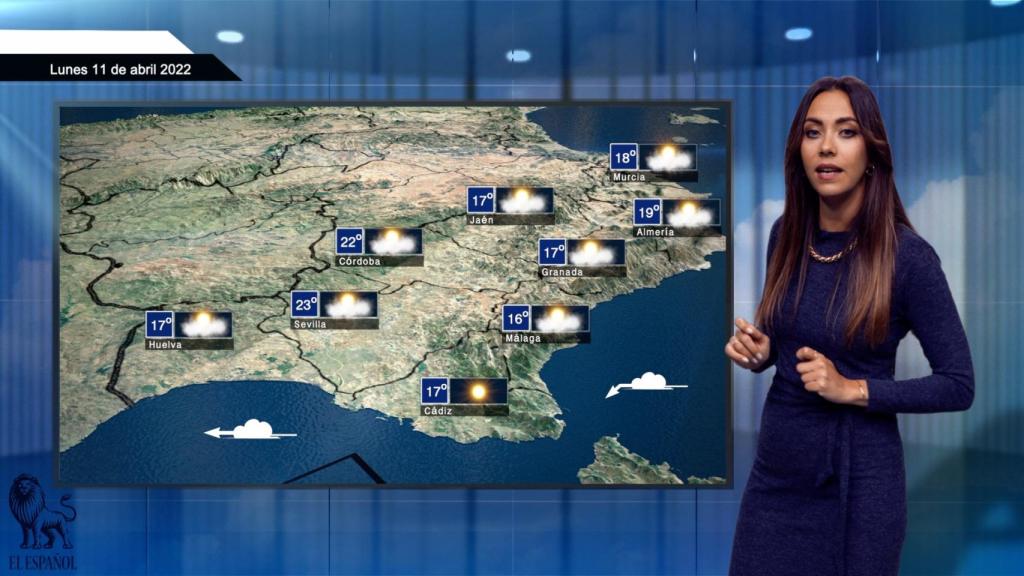 El tiempo: un frente frío dejará lluvias y una bajada de los termómetros este lunes.