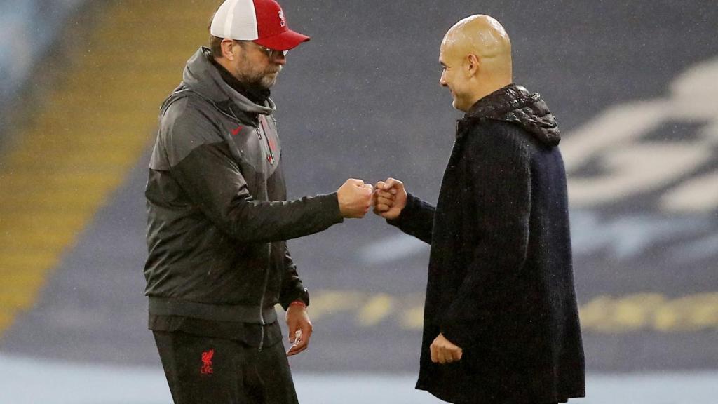 Jürgen Klopp y Pep Guardiola