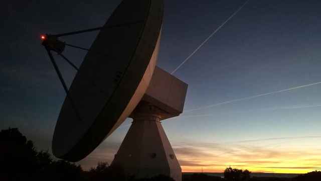 Radiotelescopio de Yebes (Guadalajara). Foto: Delegación de Gobierno de España en Castilla-La Mancha.