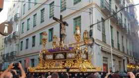 El Cristo de la Clemencia recorre las calles del Centro.