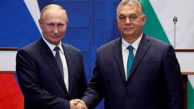 El presidente ruso, Vladímir Putin, y el primer ministro húngaro, Viktor Orbán, en una de sus últimas reuniones.