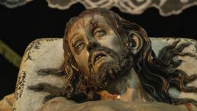 Imagen del Cristo Yacente de la Cofradía del Santo Entierro de Valladolid