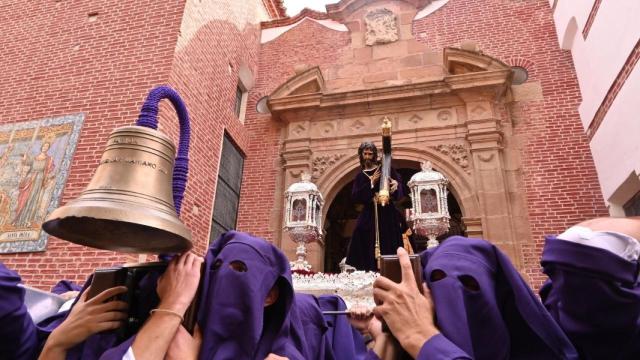 El Nazareno de Bru, en su salida procesional.