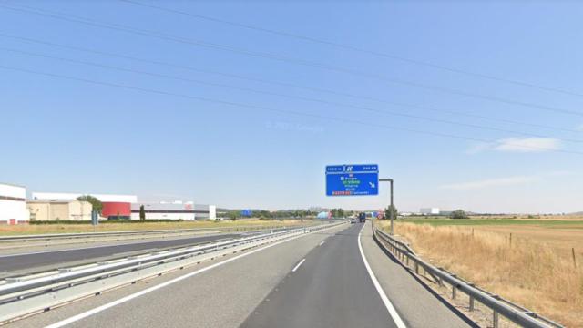 La A-1 a su paso por Burgos