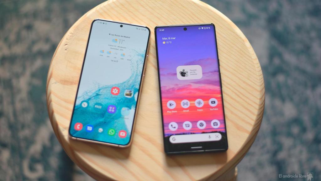 Ponemos frente a frente al Samsung Galaxy S22+ contra el Google Pixel 6 Pro