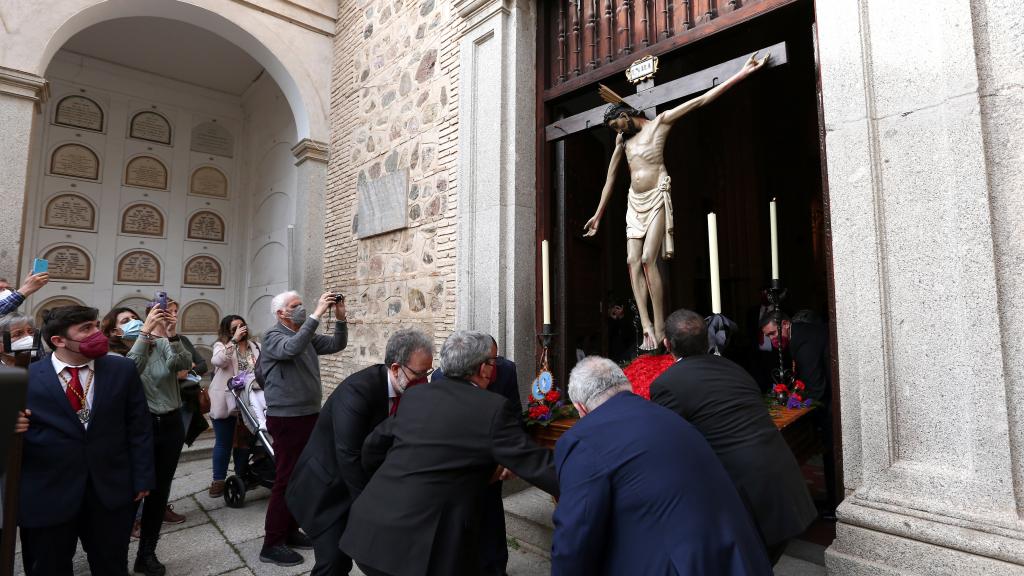 Vía Crucis del Cristo de la Vega en Toledo. Foto: Óscar Huertas.