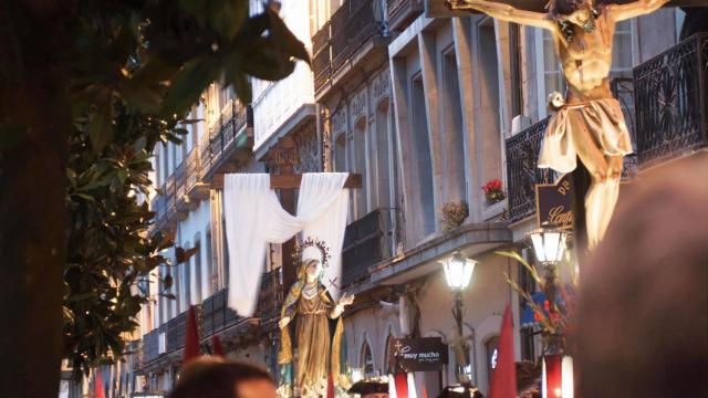 Imagen de archivo de una procesión de Lugo.