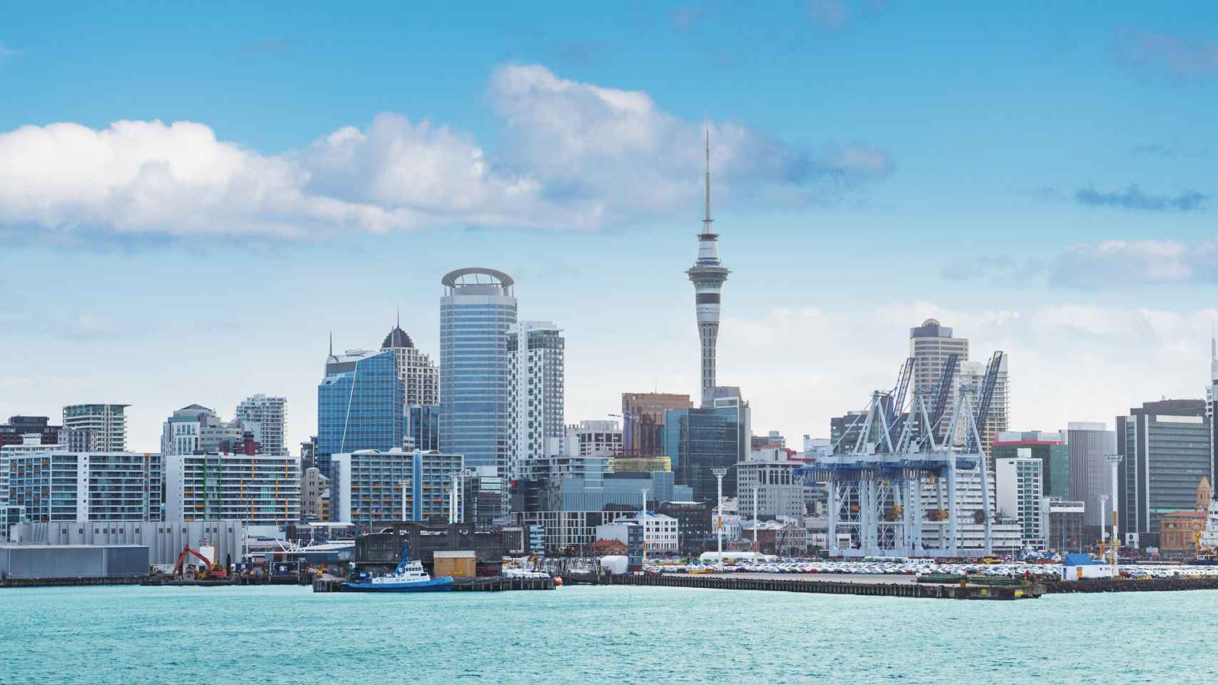 Vista de Auckland (Nueva Zelanda)
