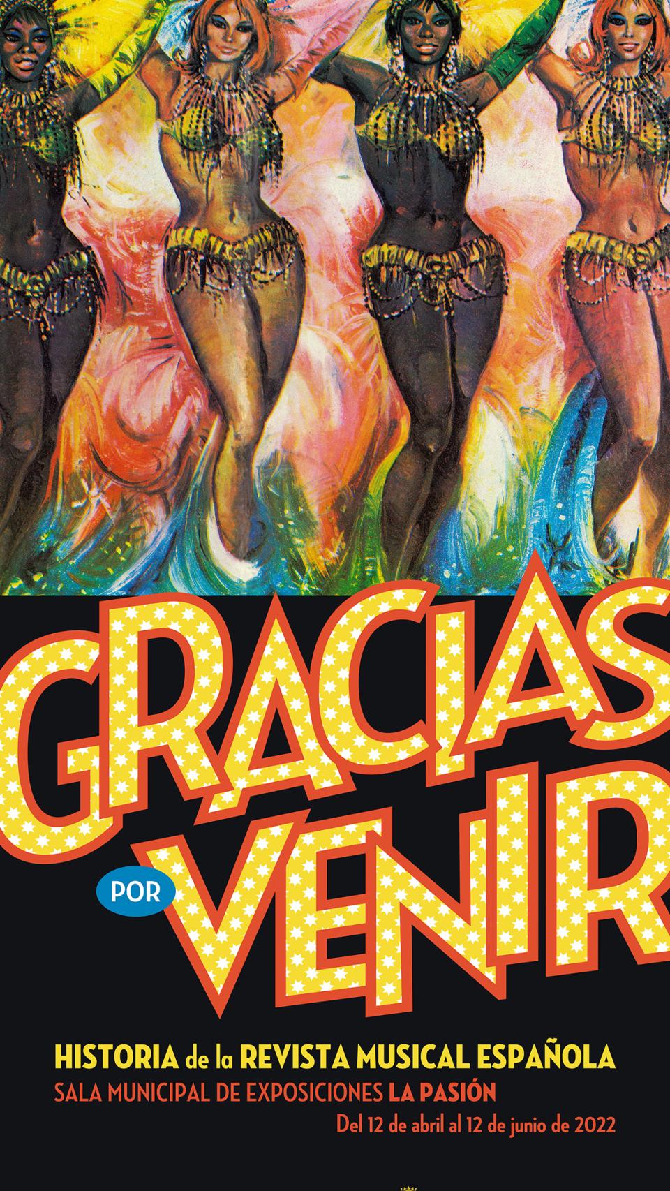 Cartel de la exposición 'Gracias por venir'