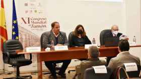 El alcalde, Roberto Martín, en la jornada 'Contra la despoblación, más jamón'