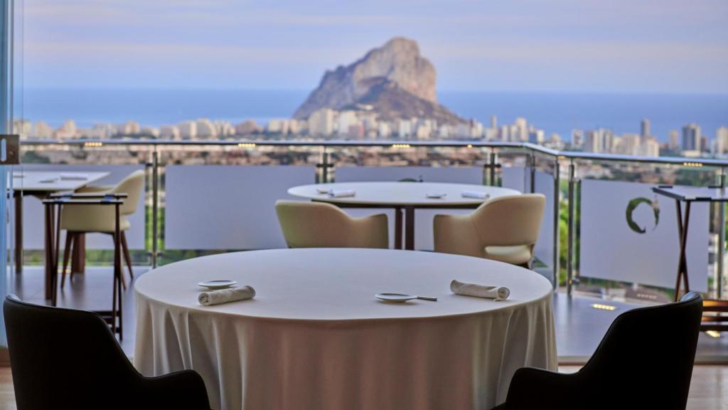 Las privilegiadas vistas de Orobianco son un gran atractivo para este restaurante de Calpe.