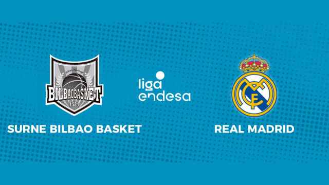 Surne Bilbao Basket - Real Madrid:  siga el partido de la Liga Endesa, en directo