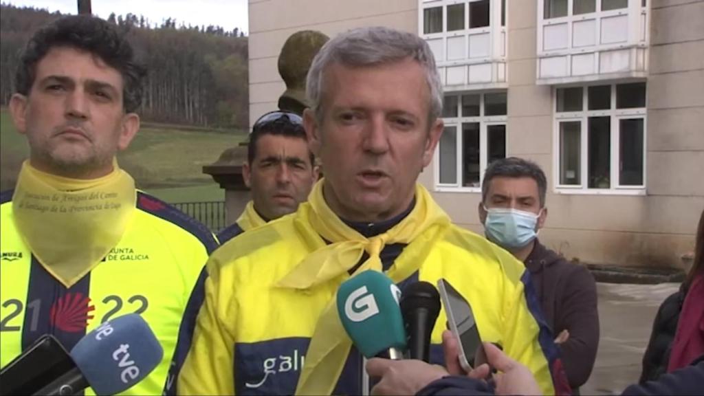 El vicepresidente primero de la Xunta de Galicia, Alfonso Rueda.