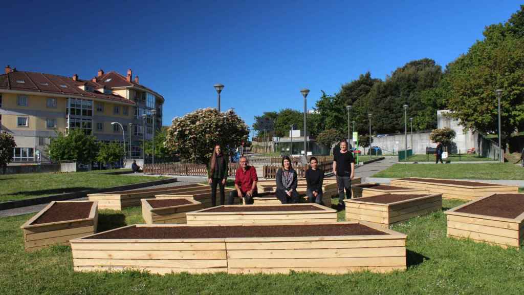 Nigrán (Pontevedra) pone en marcha su primera huerta urbana comunitaria en Ramallosa