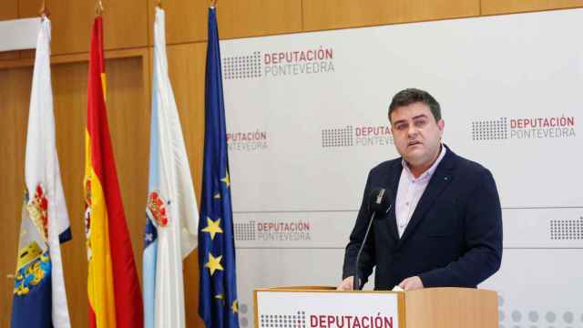 El diputado responsable del Área de Infraestructuras de la Diputación de Pontevedra, Gregorio Agís.