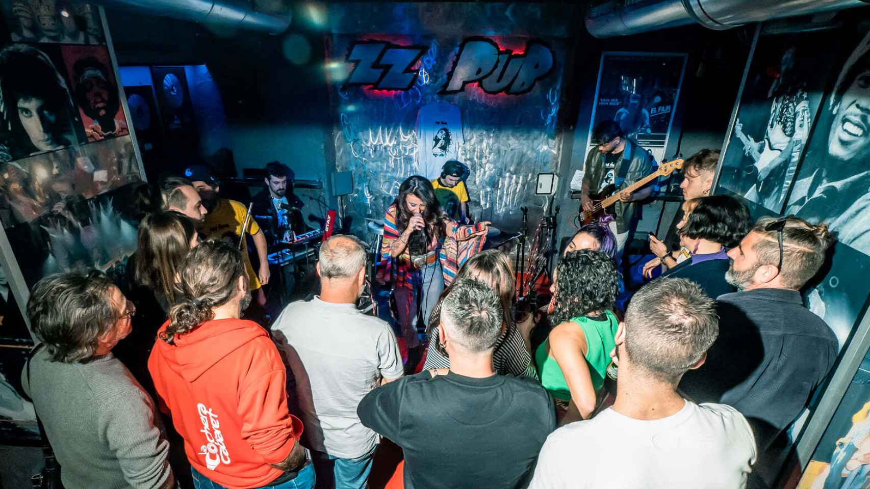La música en vivo en Málaga sobrevive en parte gracias al ZZ Pub.