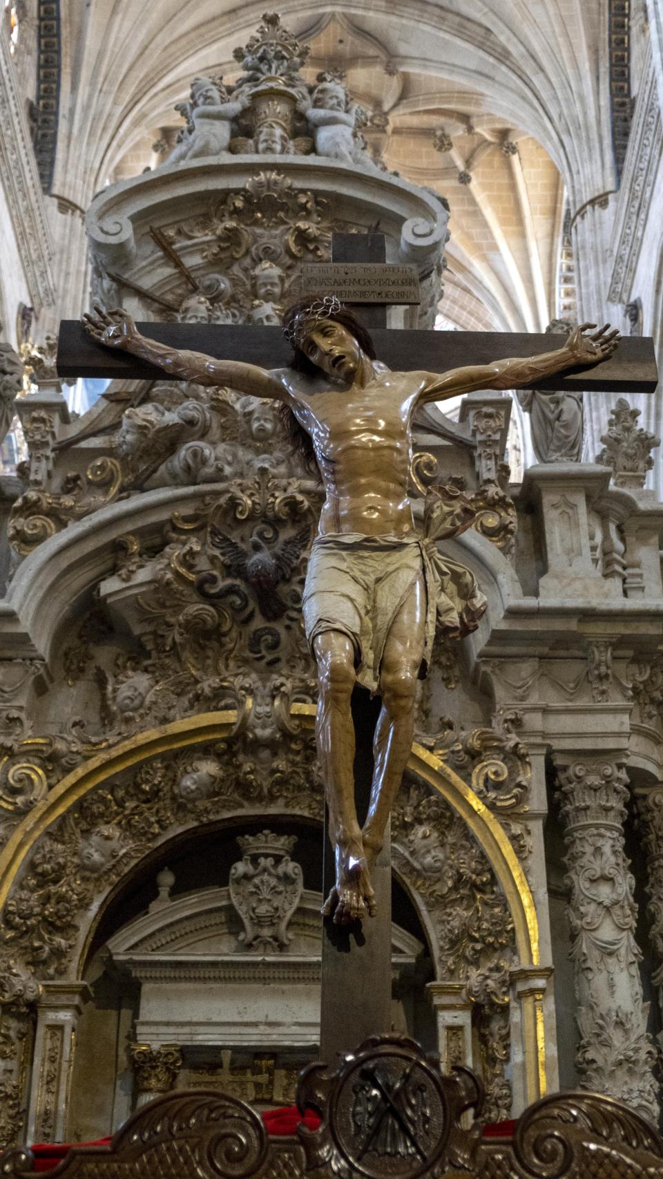 David Arranz.  ICAL . Cristo de la Agonía Redentora en la Catedral de Salamanca (4)