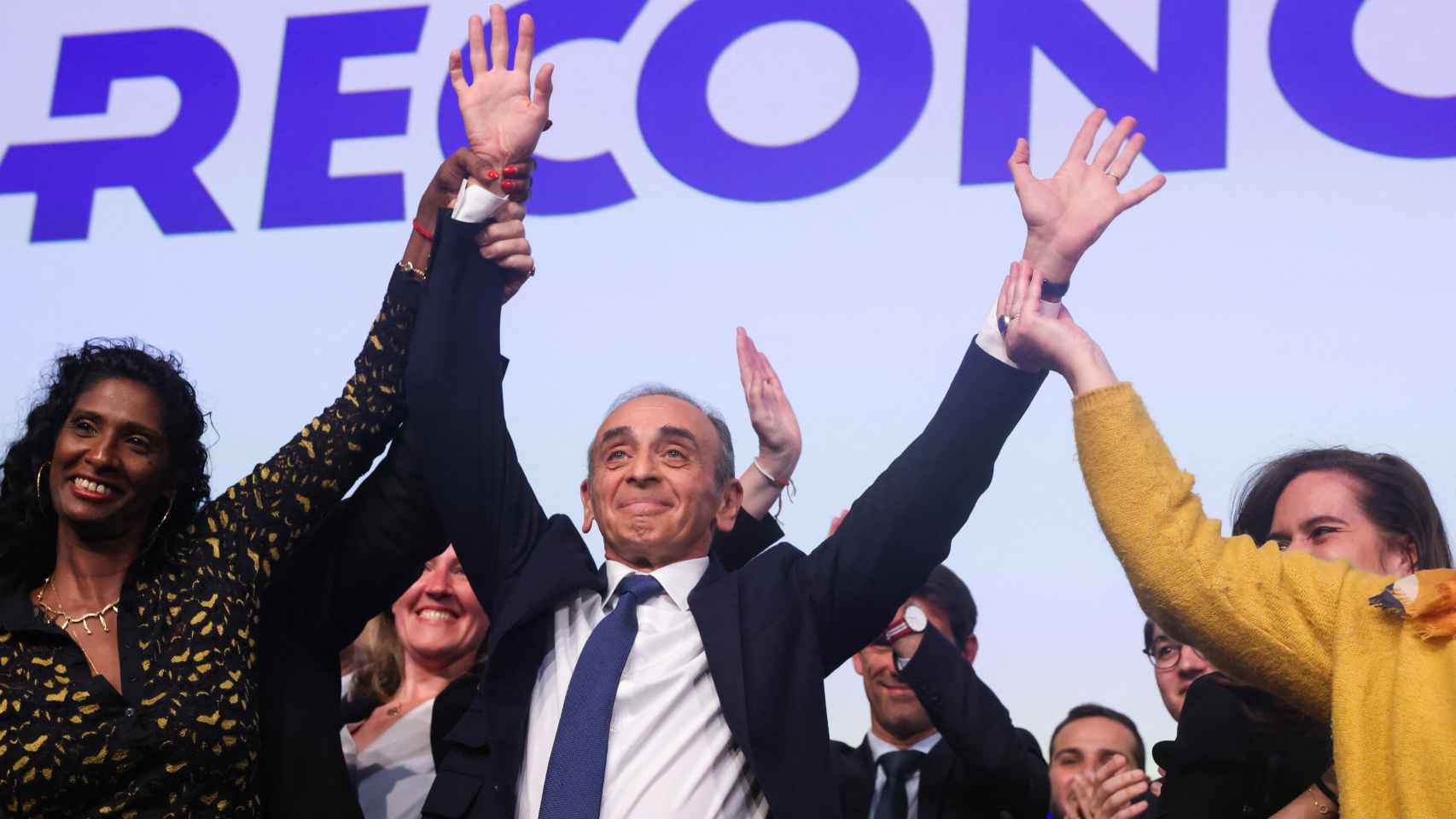 El candidato a la presidencia francesa Éric Zemmour.
