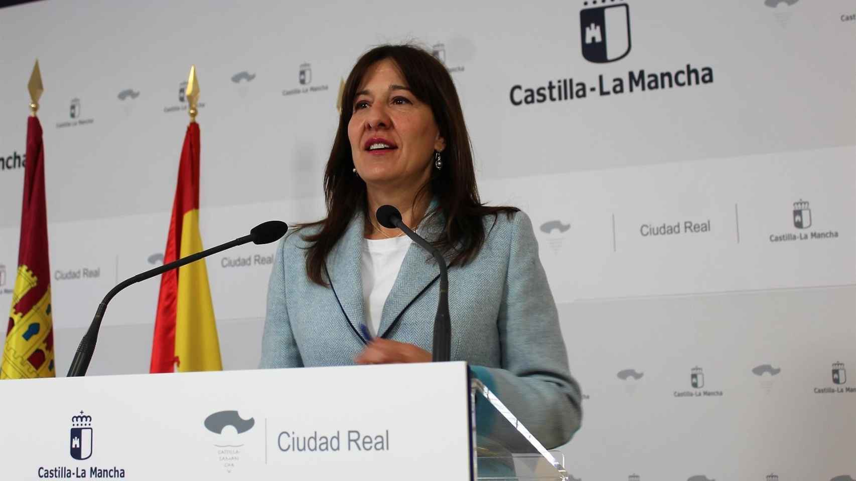 La consejera de Igualdad y portavoz del Ejecutivo regional, Blanca Fernández.