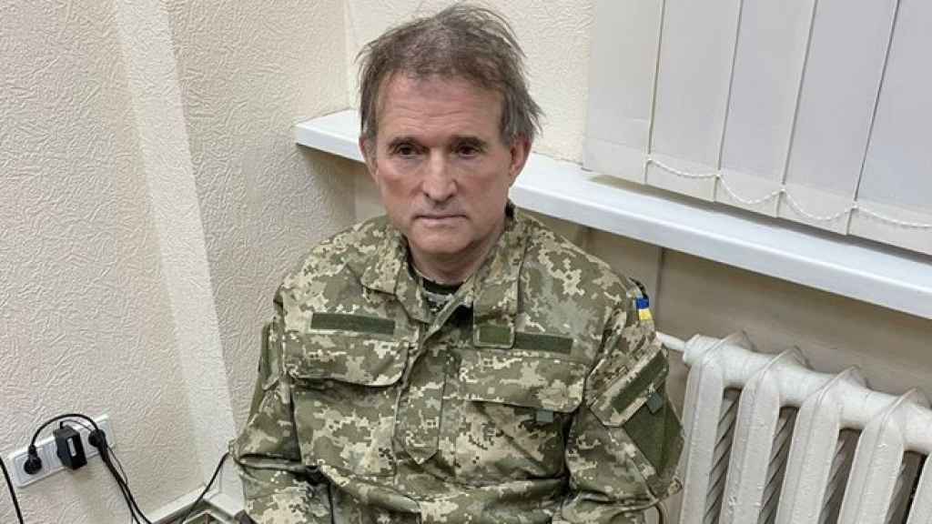 Viktor Medvedchuk, capturado por las fuerzas ucranianas.