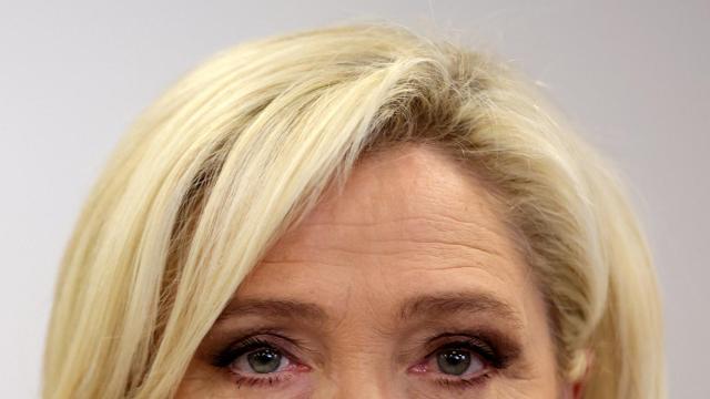 Marine Le Pen, candidata a la presidencia francesa.