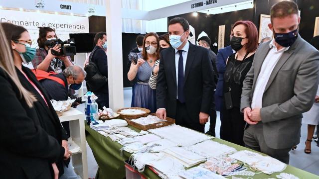 Inauguración de la Muestra de Encaje de Camariñas.