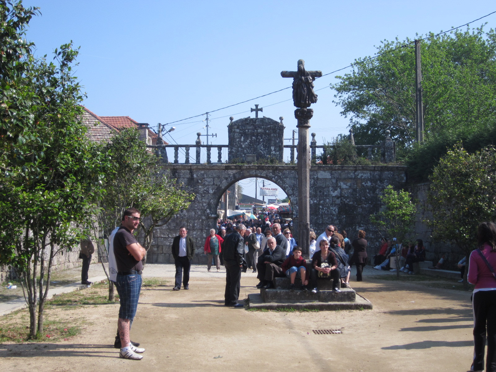 Romería da Virxe das Cabezas en Meis. Foto: Turismo Rías Baixas
