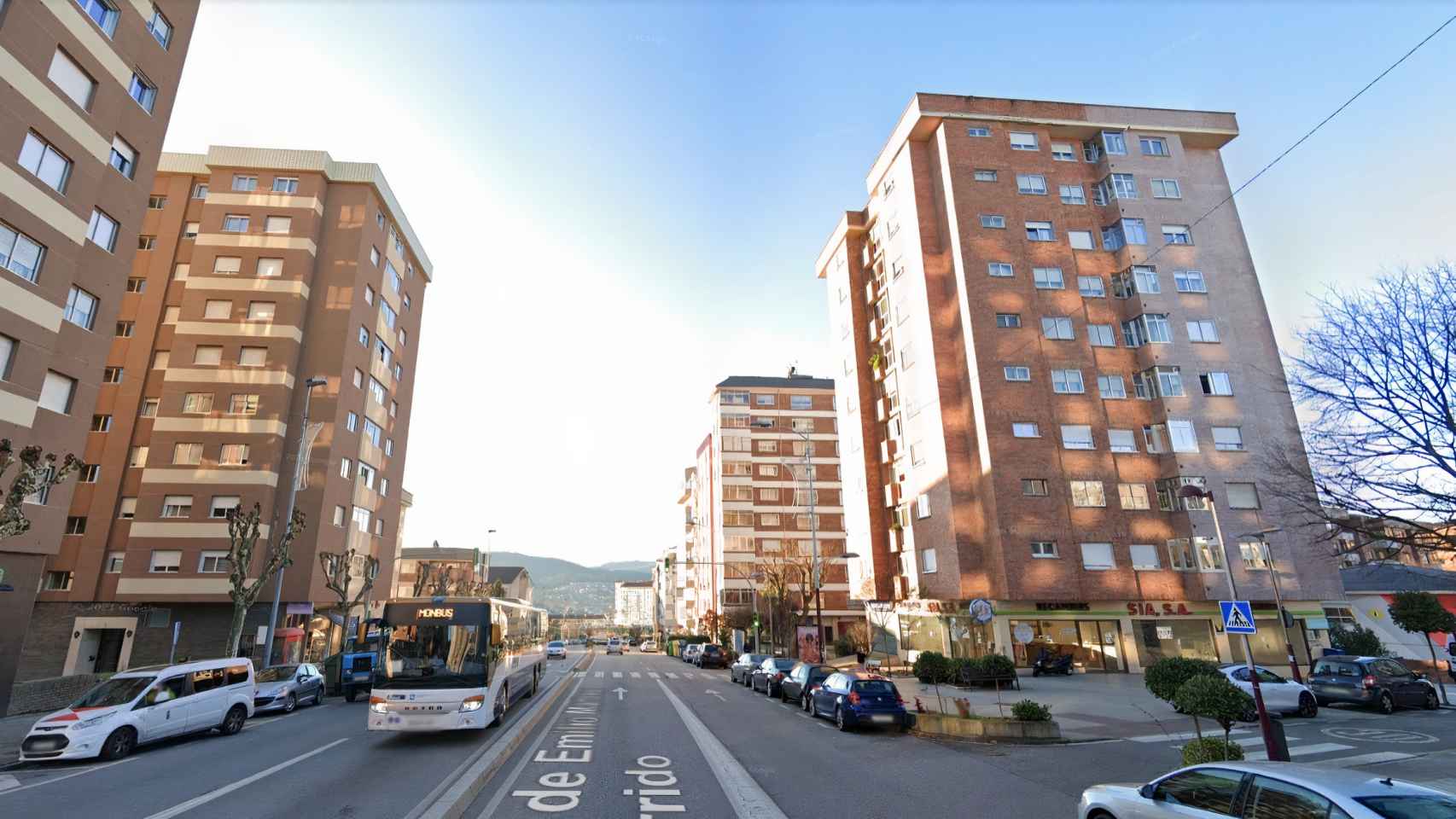 Avenida de Martínez Garrido en Vigo.