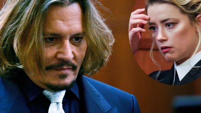 Johnny Depp y su exmujer, Amber Heard, en montaje de EL ESPAÑOL.