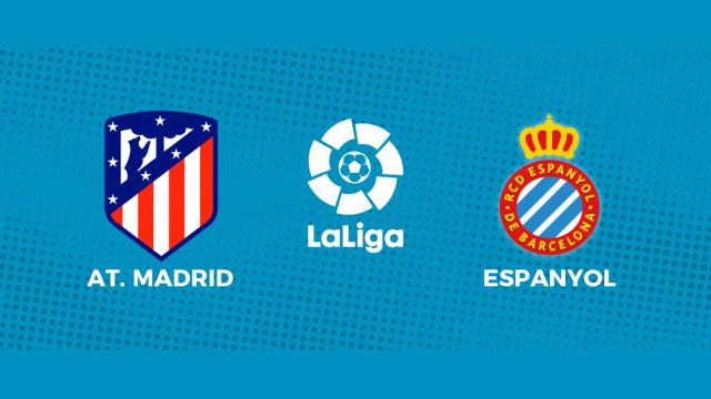 Atlético de Madrid - Espanyol: siga el partido de La Liga, en directo