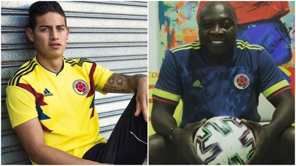 James Rodríguez y Freddy Rincón