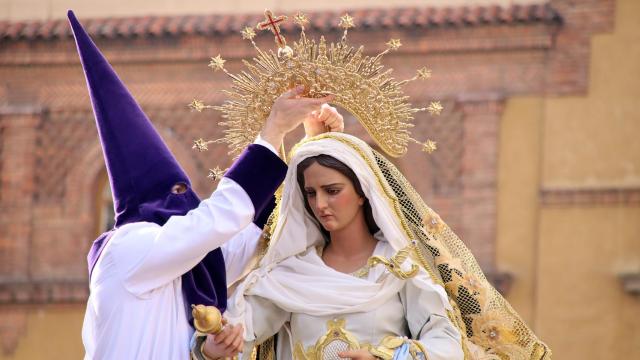 Peio García / ICAL . Procesión de El Encuentro que organiza la Real Hermandad de Jesús Divino Obrero de León