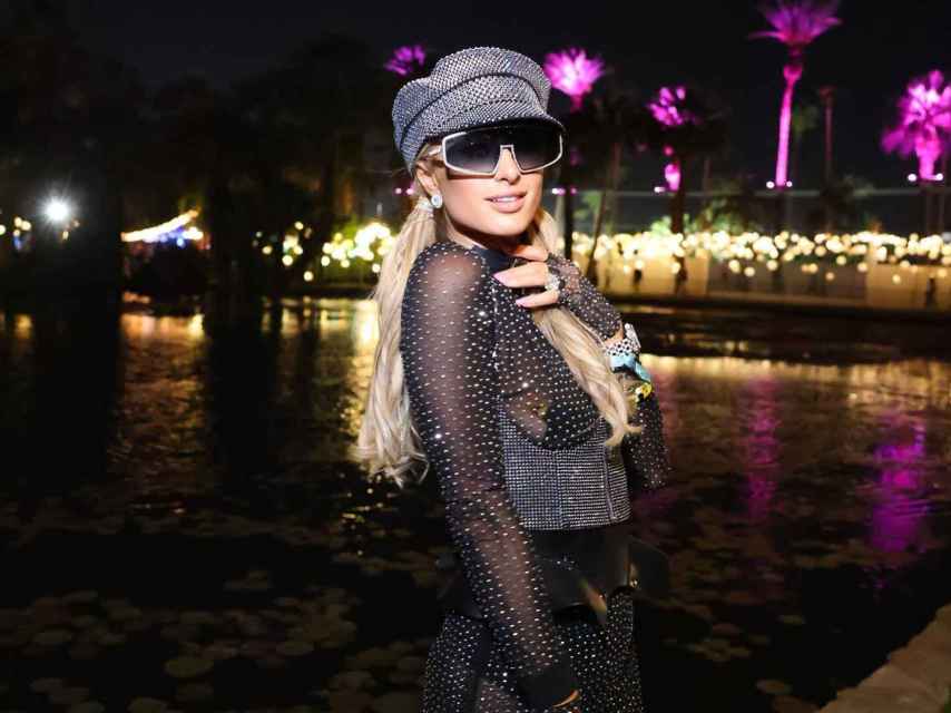 Paris Hilton en Coachella.