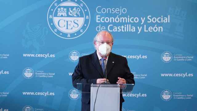 El presidente del Consejo Económico y Social de Castilla y León, Enrique Cabero