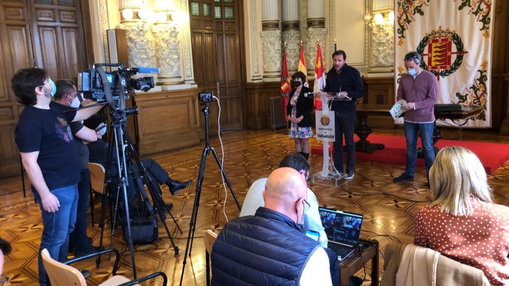 Rueda de prensa de presentación del Ayuntamiento de los actos del Día de la Tierra